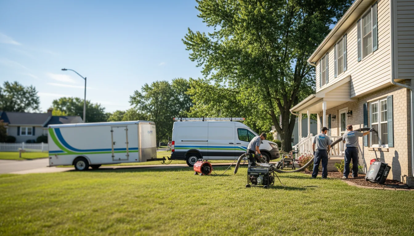 Flooded Basement Restoration And Cleanup With Repair in Epping, ND near me